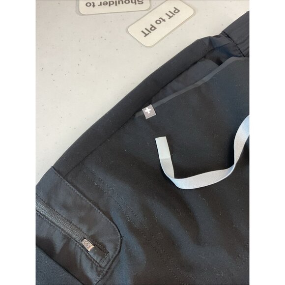 FIGS Men's size M/T Black Roanoke 21 Pocket Cargo‎ Scrub Pants Technical - Picture 6 of 11